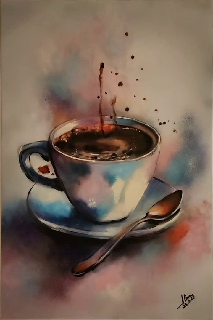 ArteDiAlina.com painting: Some like it sweet